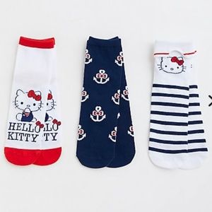 Hello Kitty Anklet - Pack of 3 Nautical theme